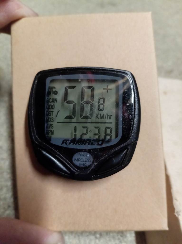 Wireless Digital bike speedometer 