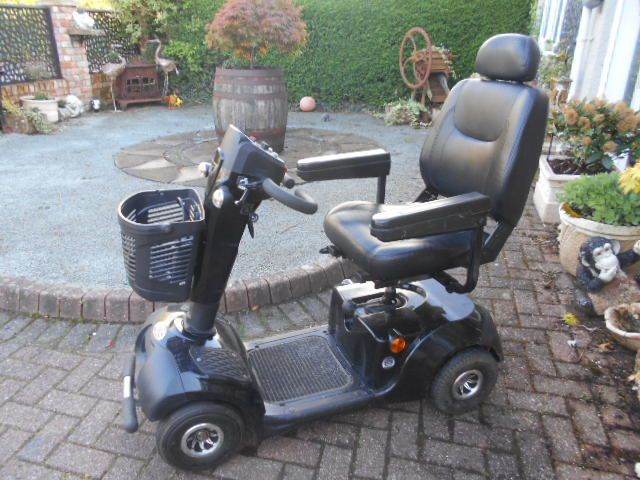 Compact 8mph mobility scooter