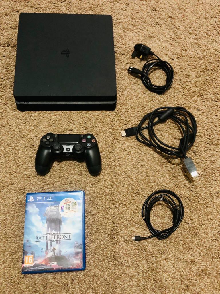 Sony PlayStation 4 Slim Bundle - Good Condition