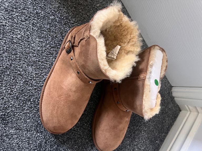 COZY MATE Sheepskin Shearling Boots, UK 5 / EU 36