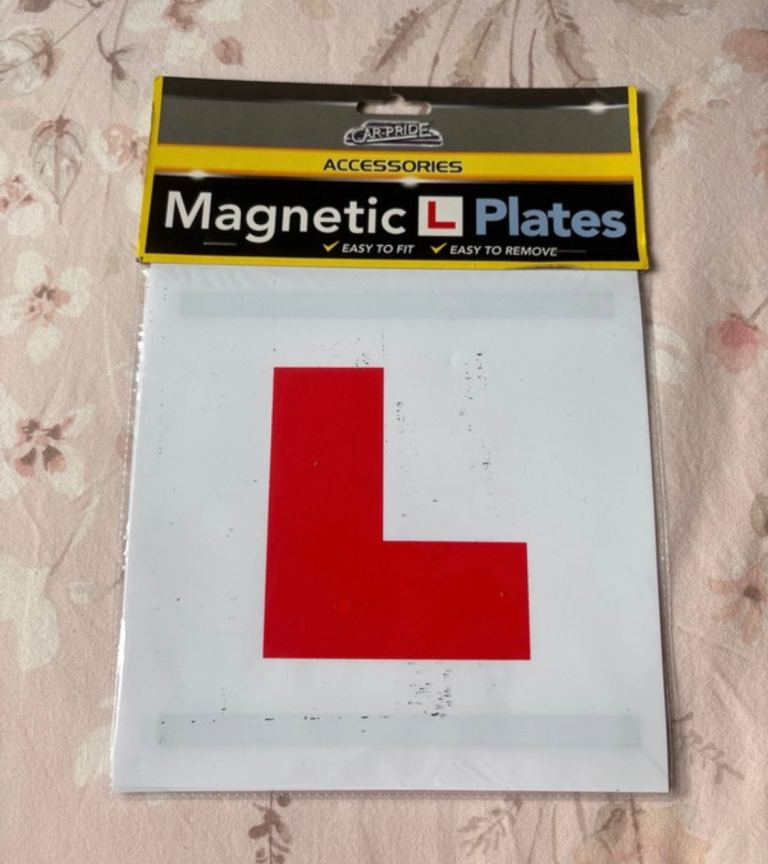 New CarPride Magnetic L Plates for Learner Drivers
