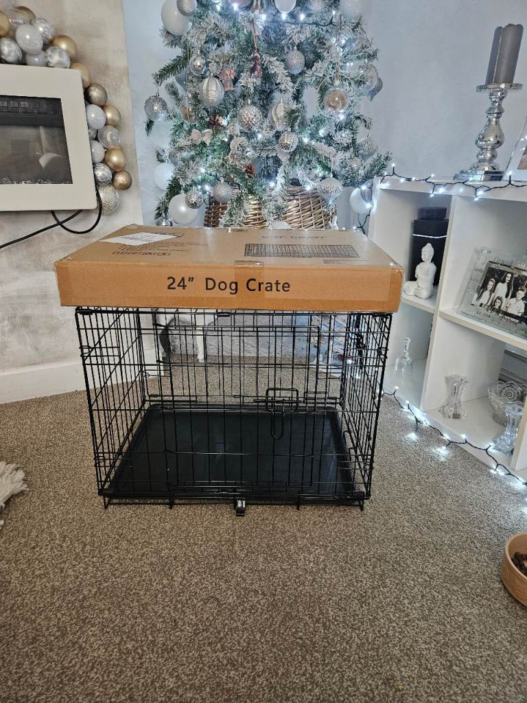24" dog crate