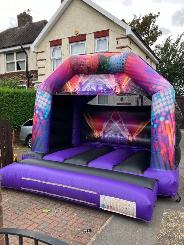 Bouncy castles versus one’s £70 disco one £100 local delivery free 