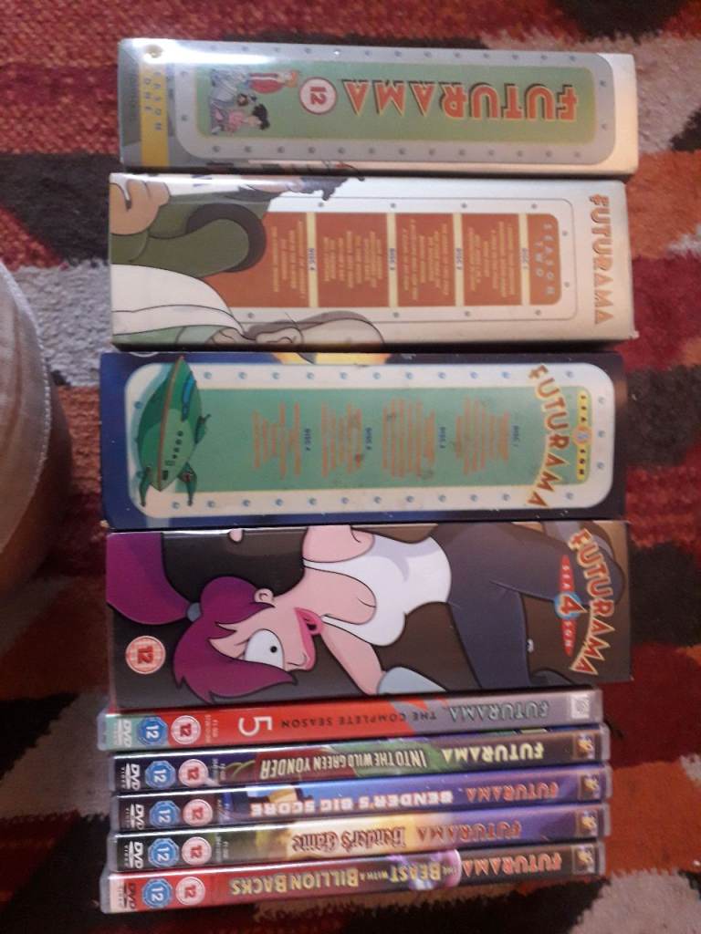 Futurama DVD Box Sets & Movies – Good Condition