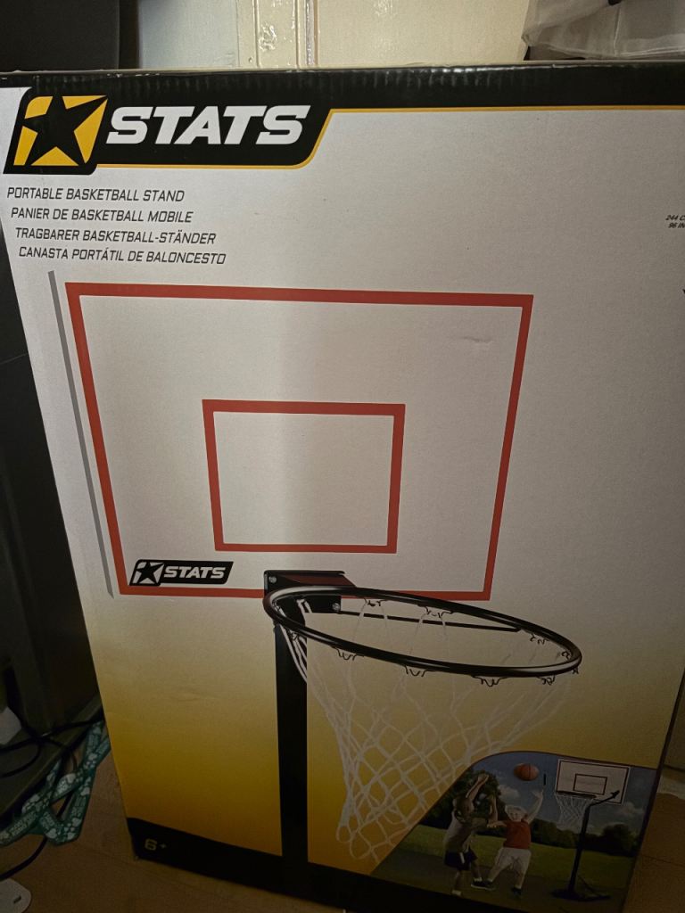 Basketball hoop brand new in box 