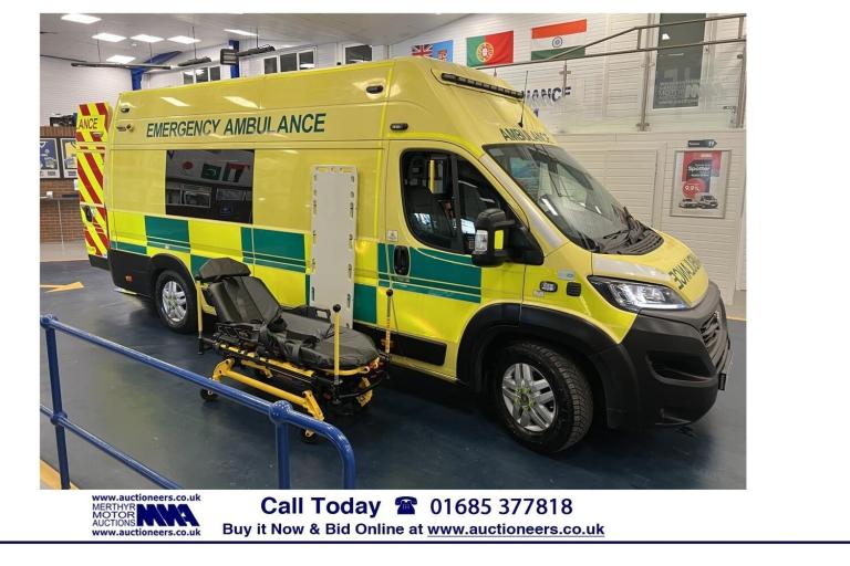 2020 Fiat Ducato 42 MAXI 2.3 MULTIJET POWER 180PS AMBULANCE C/W STRYKER STRETCHER (EURO 6) - PANE...