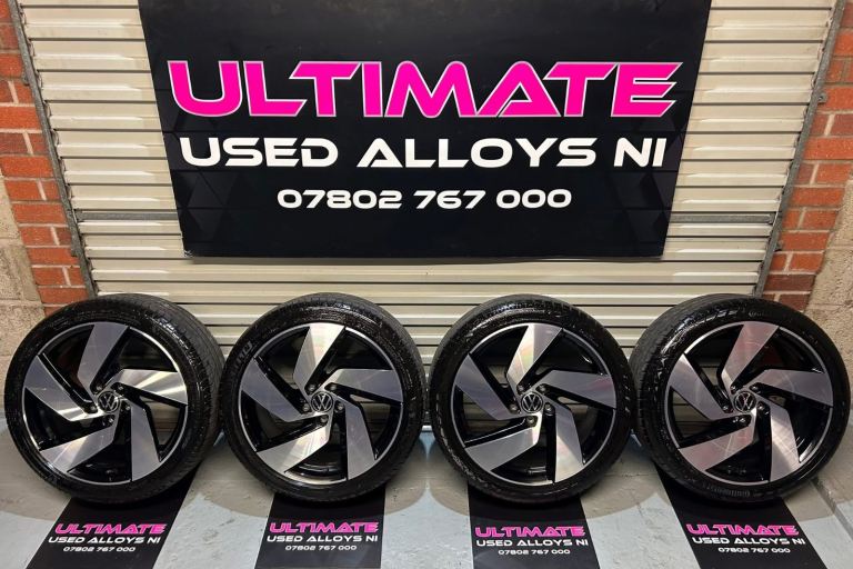 VW Golf MK8 GTI Richmond Alloy’s (Genuine) New Condition 