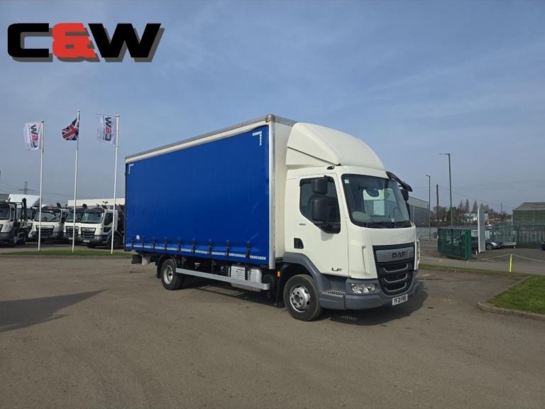 2021 (21) DAF FA LF 4x2 Curtain Side - 56,000Kms