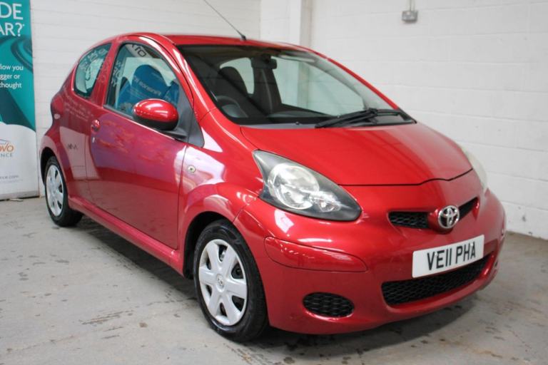 2011 Toyota AYGO 1.0 VVT-i Ice 3dr HATCHBACK PETROL Manual