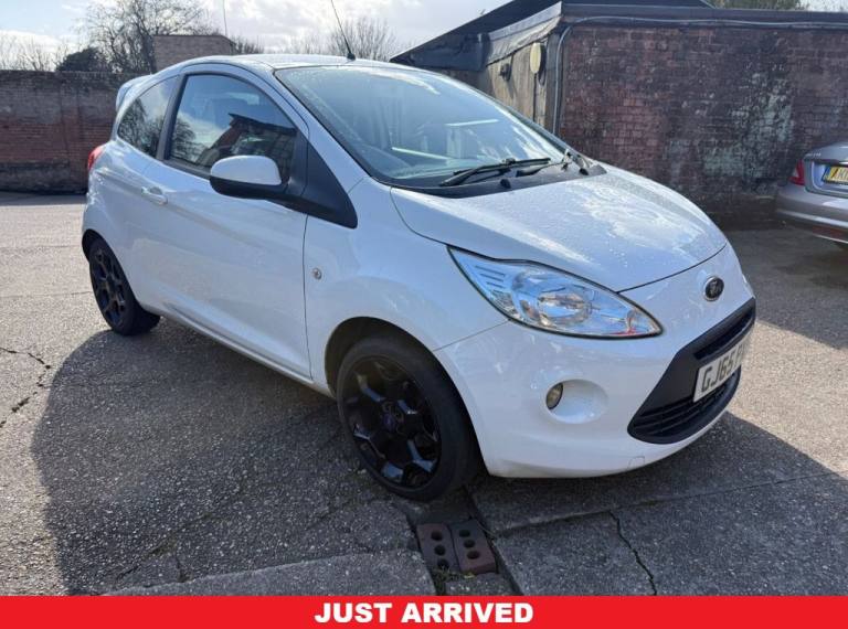 2015 65 FORD KA 1.2 ZETEC WHITE EDITION HATCHBACK 3DR PETROL MANUAL EURO 6 (S/S)