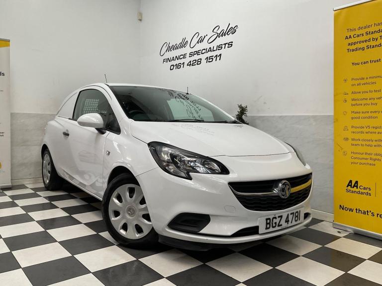 2016 Vauxhall Corsa Van 1.3 CDTi ecoFLEX 16v FWD L1 H1 3dr CAR DERIVED VAN Diesel Manual
