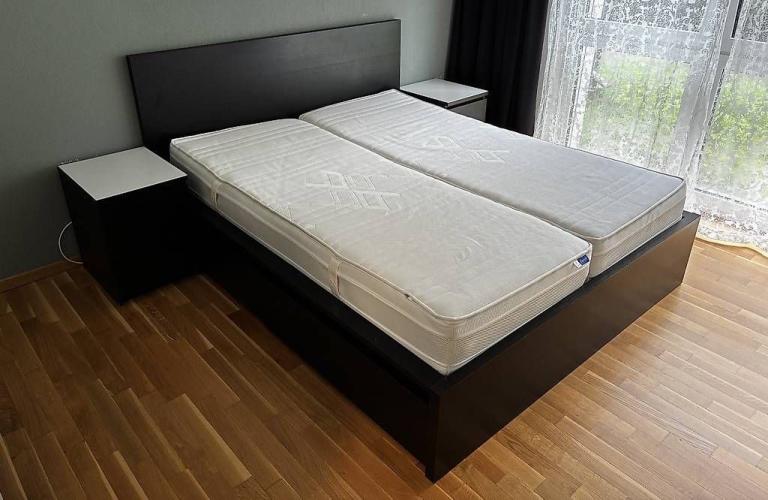Ikea malm king size bed £120