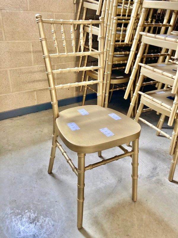 Gold Chaivari Chair Hire 