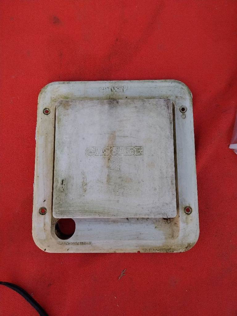 Carver cascade water heater flue cover 