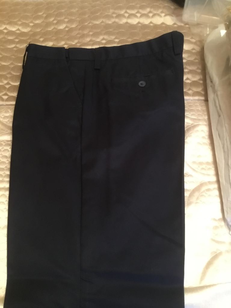 Men’s navy trousers 