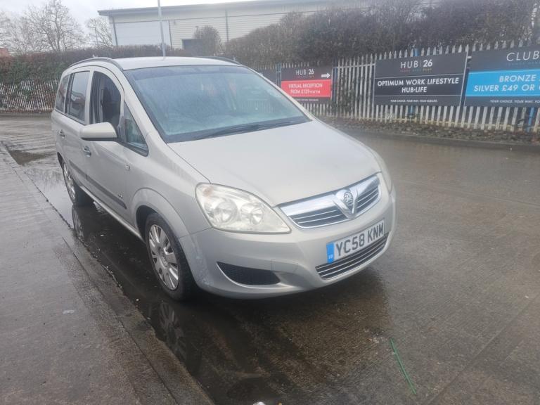 2008 Vauxhall Zafira 1.8i Life 5dr MPV Petrol Manual