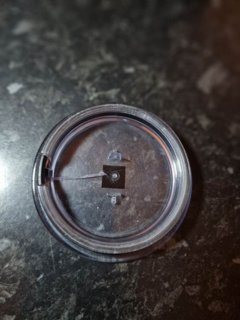 Nespresso Inissia with added extras.