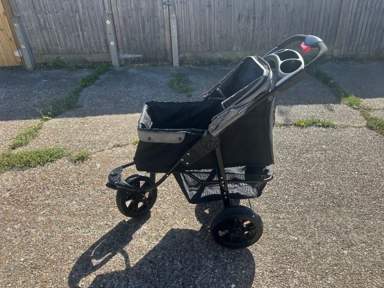 PawHut 3-Wheel Pet Stroller
