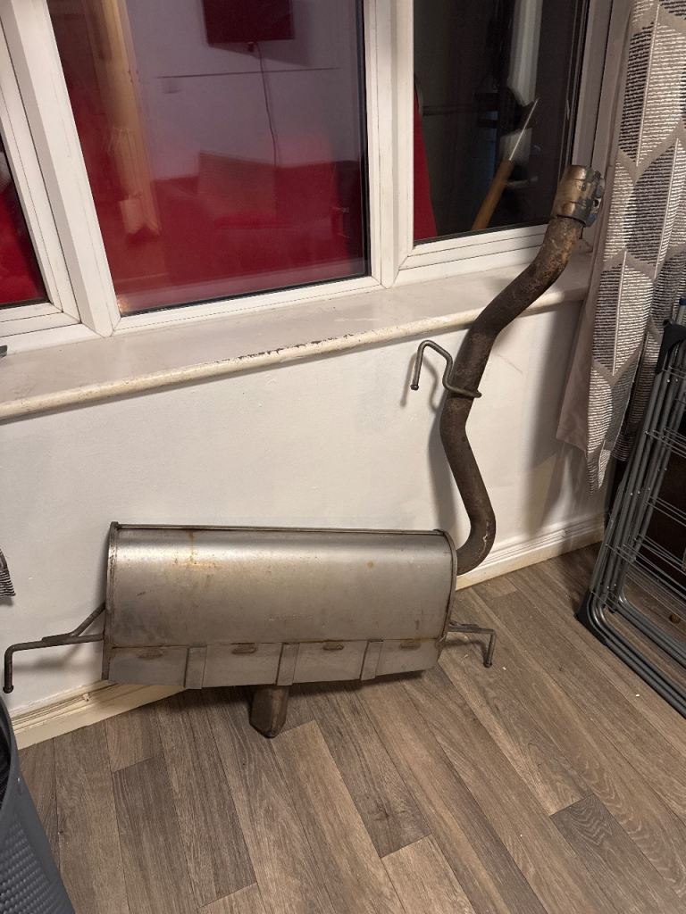 Corsa d Vxr exhaust back box