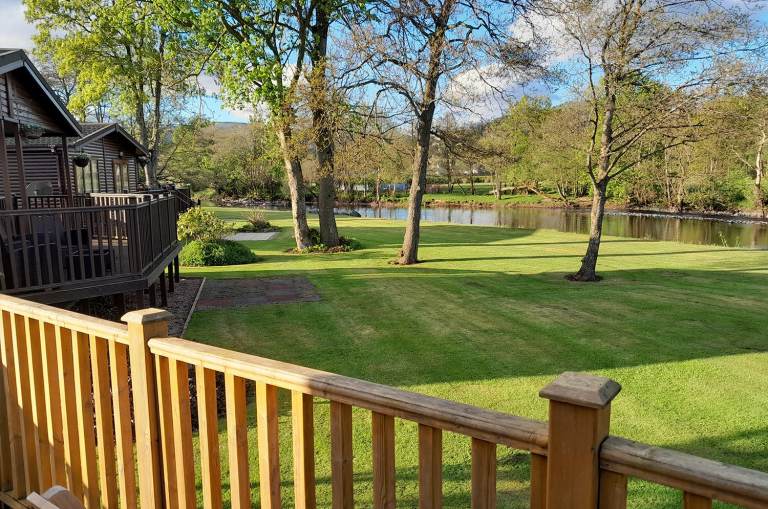 Luxury Holiday Lodge For Sale | River Earn Crieff | Lease to 2055 | Nr Gleneagles