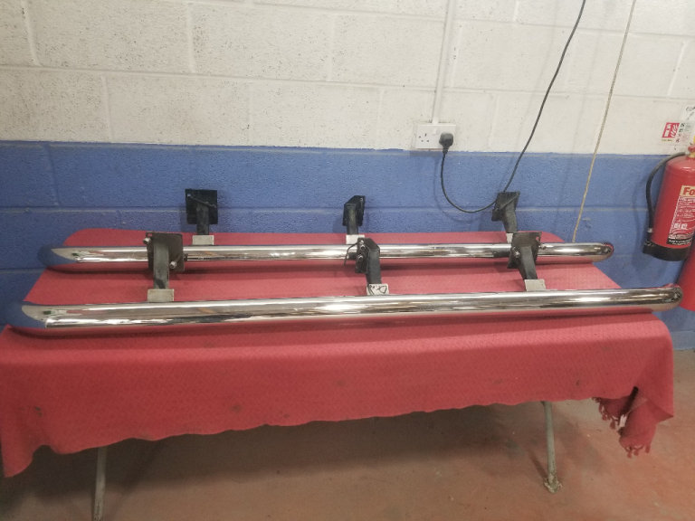 Vw Amarok chrome side bars 