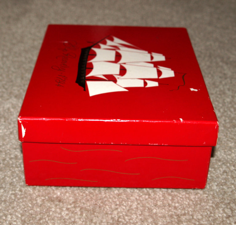 Vintage Old Spice Cardboard Box No. 3396