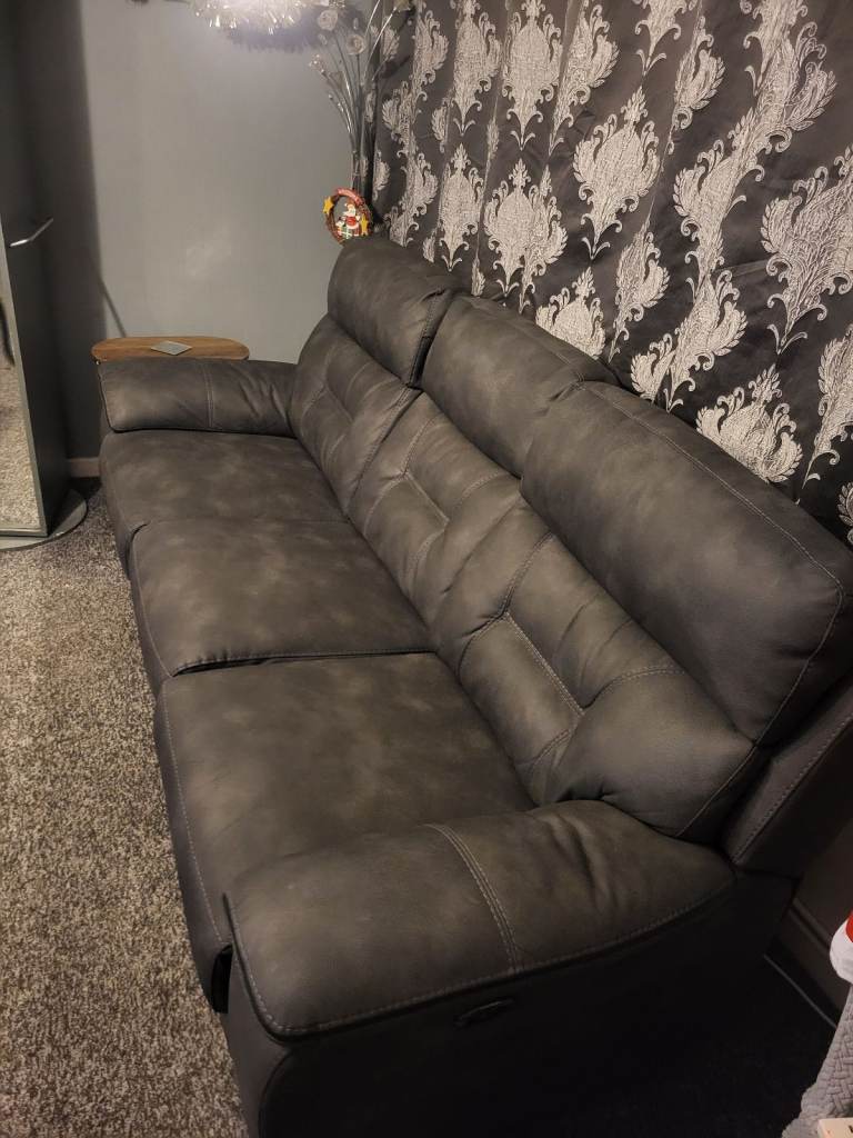 DFS Electric Recliner Sofa and Chair
