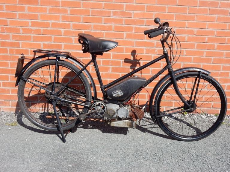 JAMES Autocycle 1939 98cc - see video