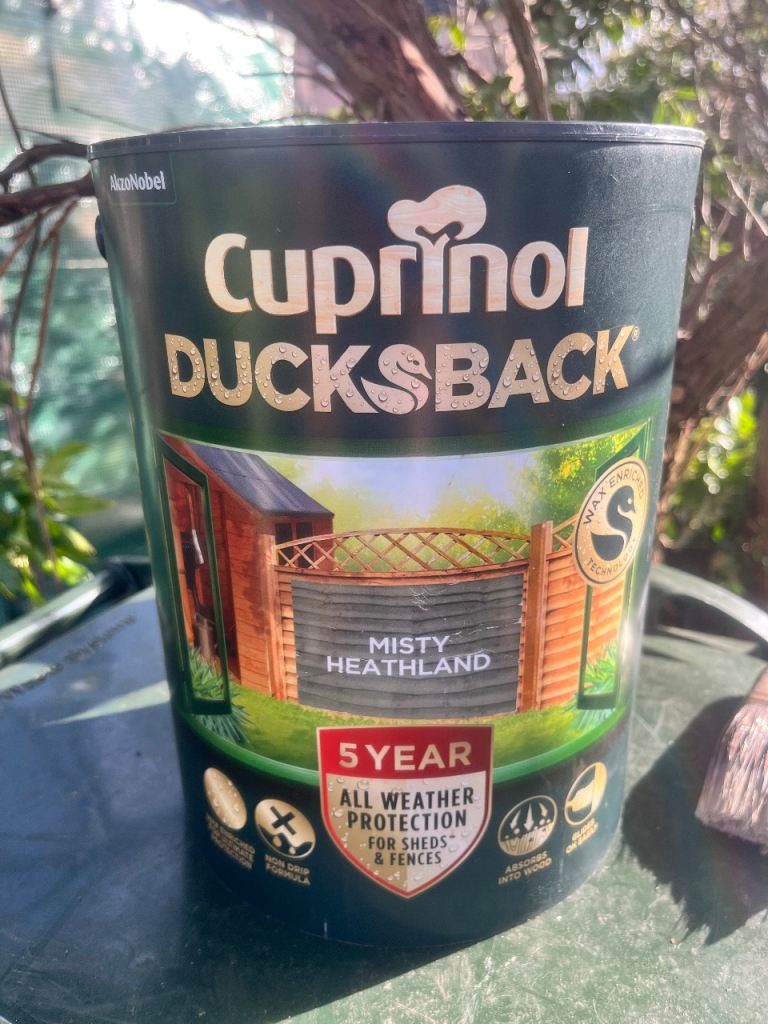 5 litre Cuprinol 5 Year Ducksback Misty Heathland  x5l New