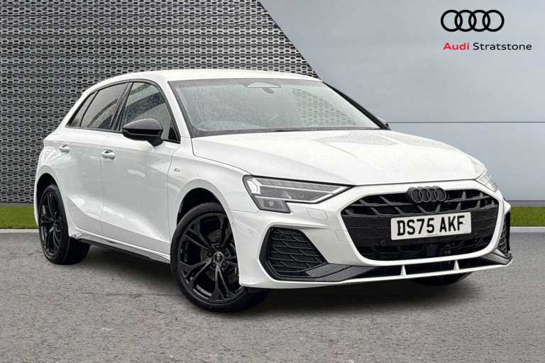 2025 Audi A3 1.5 TFSI e 204 Black Edition 5dr S Tronic Hatchback Plug-In Hy Automatic