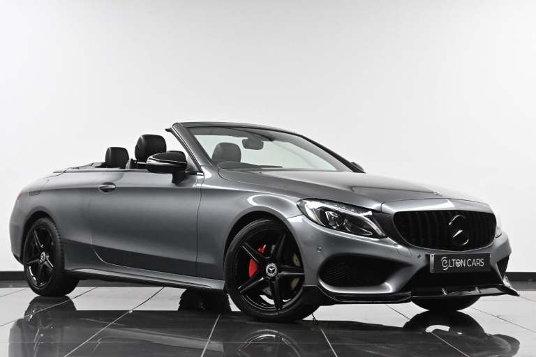 2018 Mercedes-Benz C Class 2.1 C220d AMG Line Cabriolet G-Tronic+ Euro 6 (s/s) 2dr CONVERTIBLE Di...