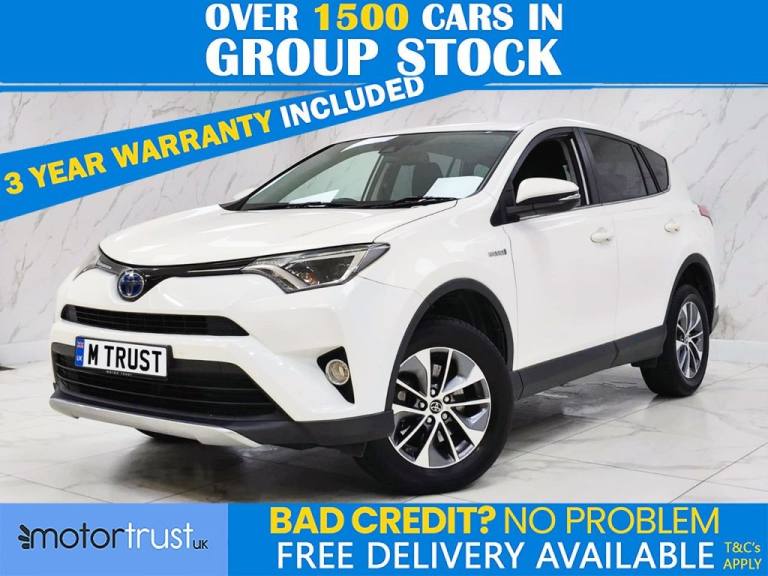 2018 Toyota RAV4 2.5 VVT-i Hybrid Icon TSS 5dr CVT [Cloth] 2WD ESTATE PETROL/ELECTRIC Automatic