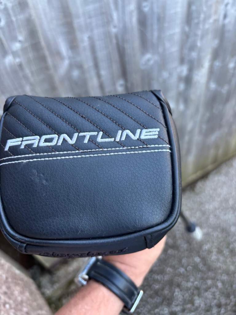 Cleveland Frontline Putter and head cover 