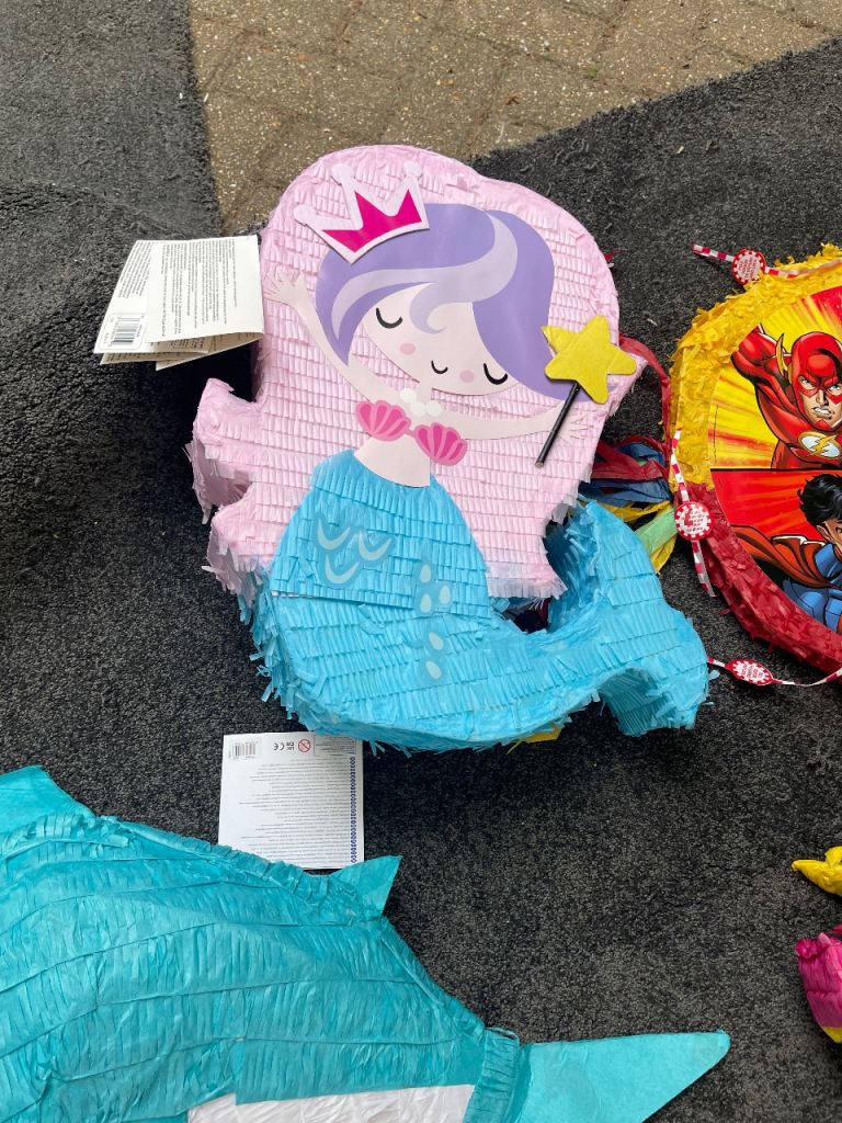 New Mermaid Pinata – Multicoloured, Fun Party Game