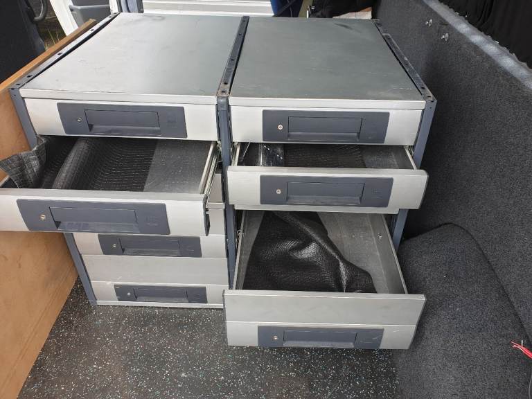 10 Drawer racking unit for a van or workshop by Bott