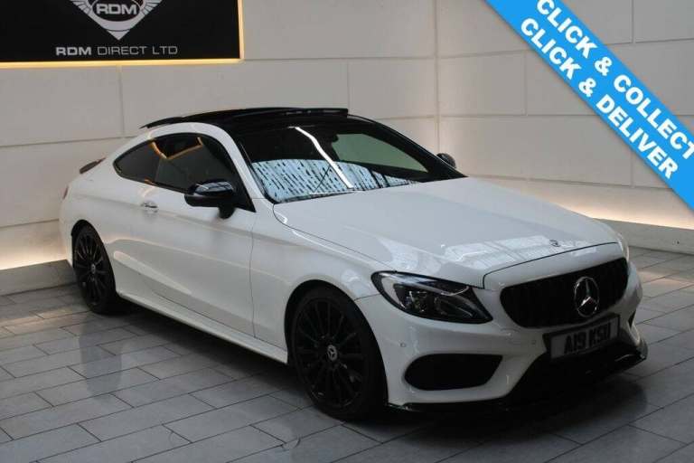 2018 Mercedes-Benz C Class 2.1 C220d AMG Line (Premium) Coupe 2dr Diesel G-Tronic+ Euro 6 (s/s) (...