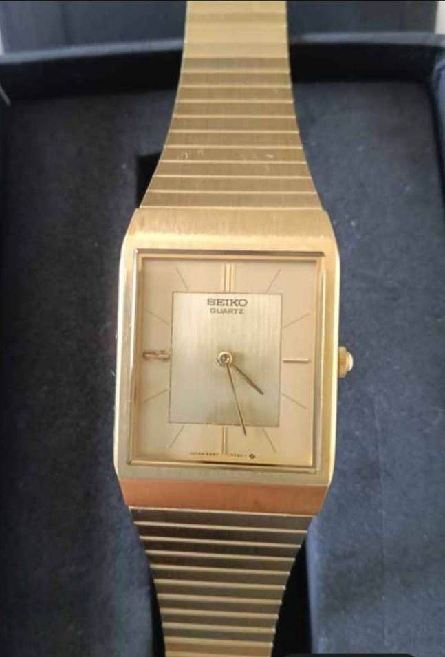 Seiko Quartz Gold Tone Watch – Good Condition