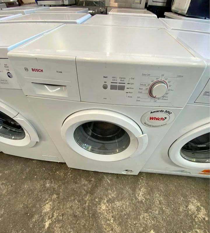 Bosch Washing Machine – White, Good Condition