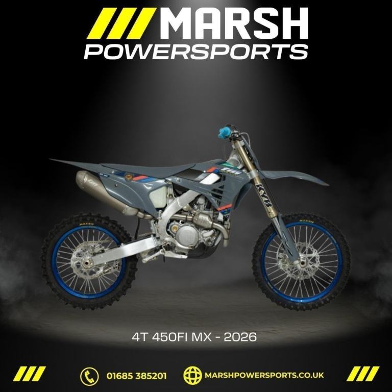 TM 4T 450 Fi MX 2026 - TM Main Dealer - Reserve NOW!