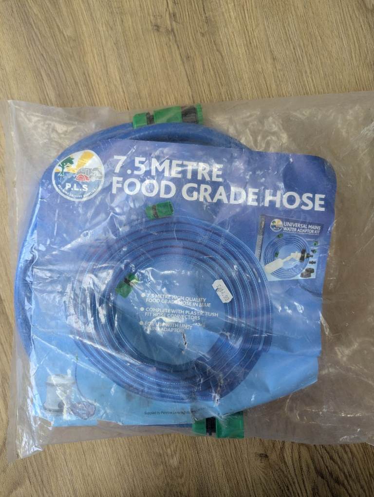 Food grade hose with connectors