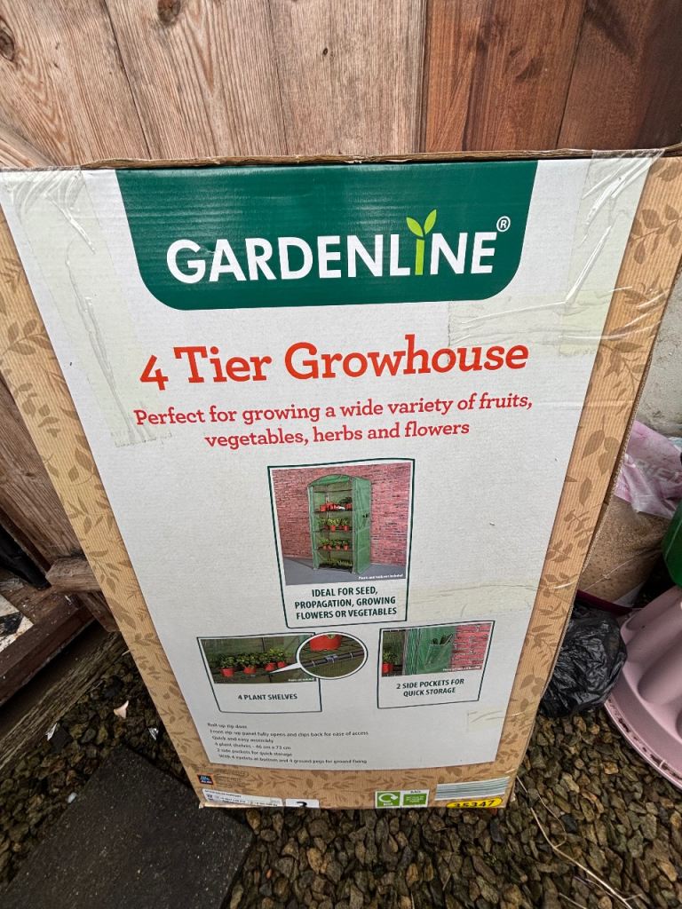 Greenhouse/grow house 3 tier 