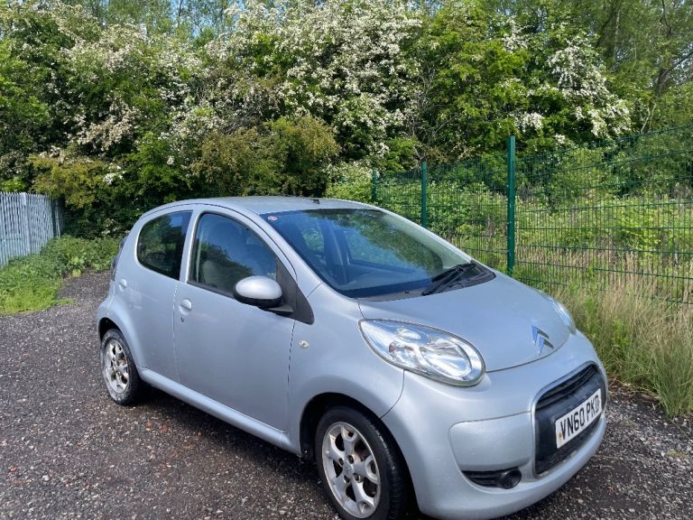 CITROEN C1 1.0 VTR AUTOMATIC 60 REG GREY 60 REG 5 DOOR 12 MONTHS MOT ROAD TAX £20 LOW INSURANCE