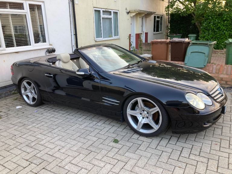 SL500 Mercedes-Benz, Convertible, 2003, Other, 4966 (cc), 2 doors, ULEZ complaint, low mileage 