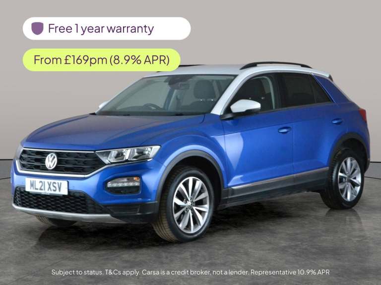 2021 Volkswagen T-Roc 1.0 TSI Design SUV 5dr Petrol Manual Euro 6 (s/s) (110 ps) - SD CARD MEDIA ...
