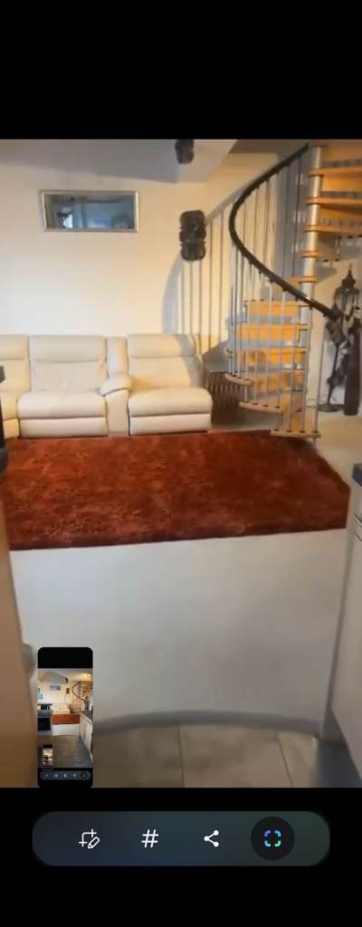 Top floor 2 bedroom penthouse. 