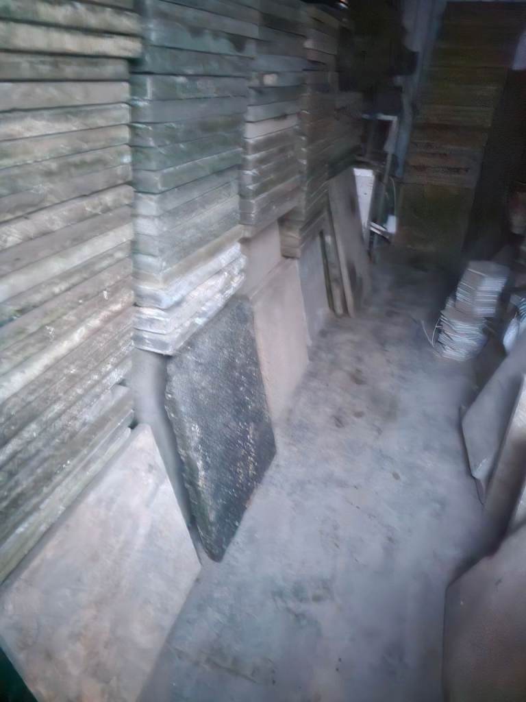 Over 300 slabs 600 by 600 slabs  available available 