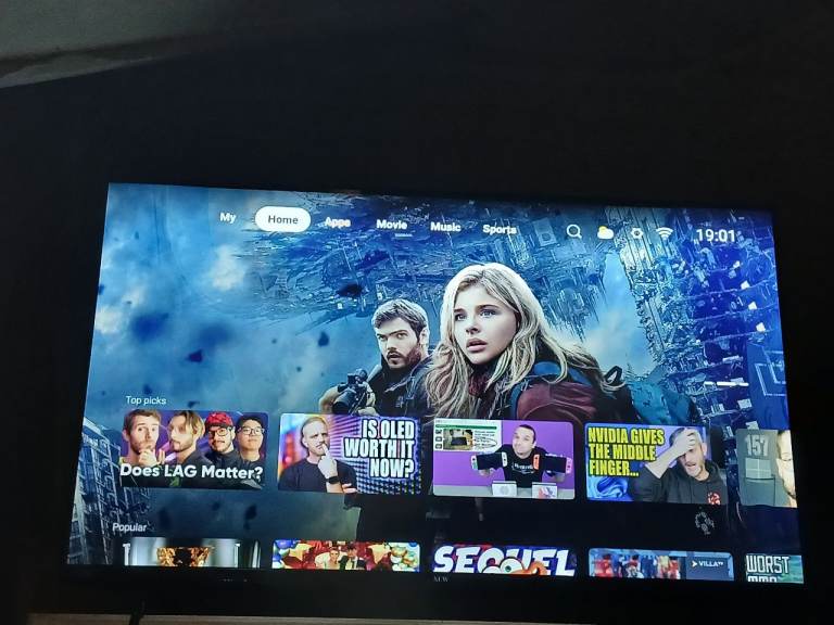 43" xuw smart TV 