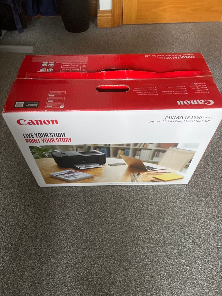 Canon PIXMA TR4550 Wireless Printer – Brand New, Boxed