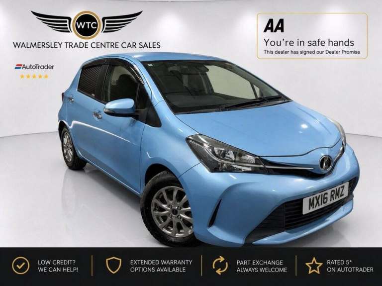 2026 Toyota Vitz 2016 Toyota Vitz (Yaris) 1.3 F CVT Automatic Petrol -Blue- Japanese Import  Hatc...