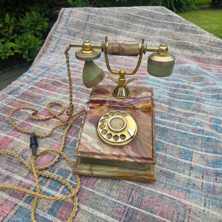 Marble telephone 